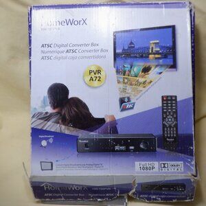 ~ HOMEWORX ~ HW-150 PVR Digital Converter Box / Digital Video Recorder ~